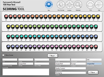 FM100 Scoring Tool Software